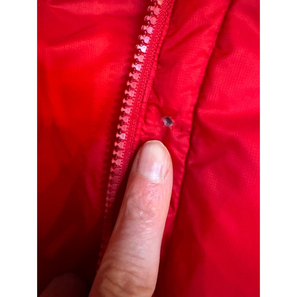 Beyond Yoga Big Cozy Vest Holly Red Women's Small Jacket - Picture 6 of 7